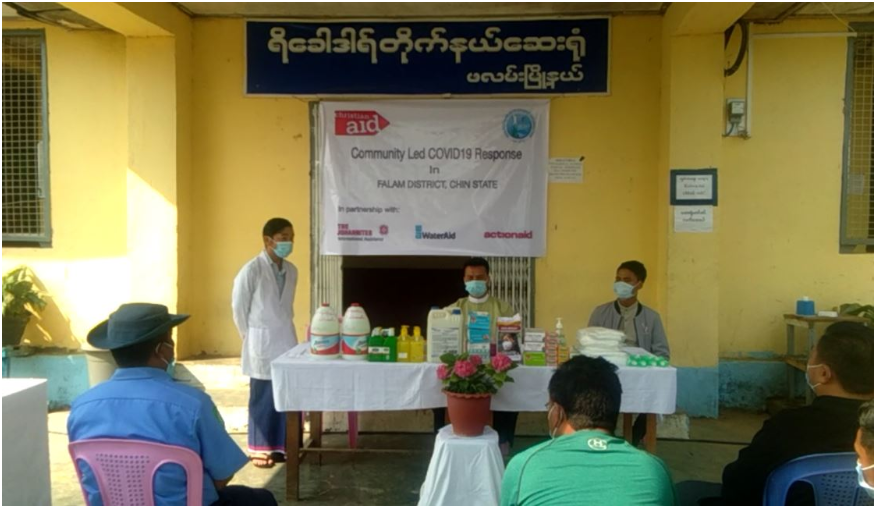 Medical gears provided to Rikhawdar station hospital in Chin state